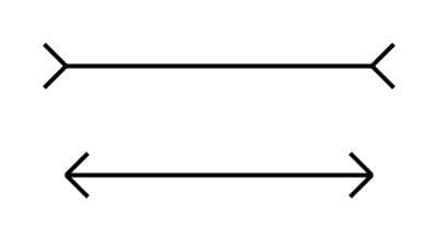 線がより長い方を選んでください。