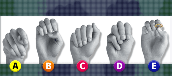 例のうち、女性の手は？