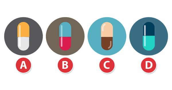 次のうち、必ず飲まないといけないなら、どの錠剤を飲みますか？