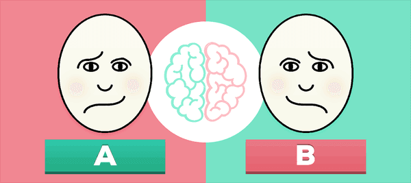 次のうち、どちらかというと幸せに見える顔を選んでください！