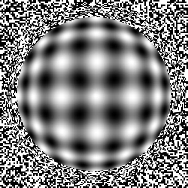 円がどのように見えますか？