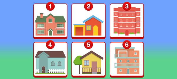 誰も住んでいなさそうな家は何番でしょうか？