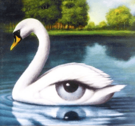 この絵には'目'が何個ありますか？