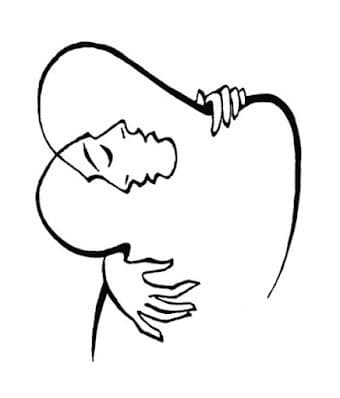 누가 누구를 껴안고 있습니까?