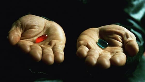 꼭 먹어야 한다면 어떤 색의 약을 고르시겠습니까?