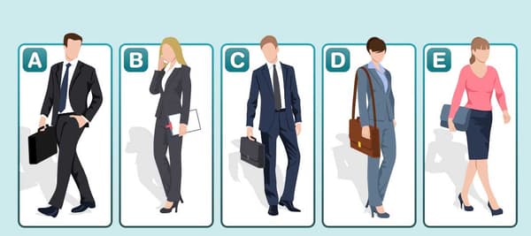 직책이 가장 높아 보이는 사람은?