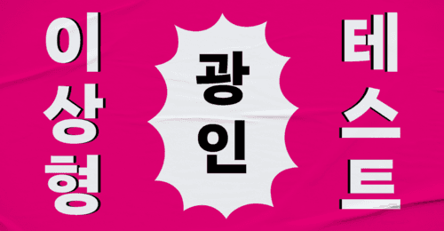 이상형 광인 테스트